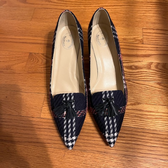 Brooks Brothers Plaid Heel - Picture 2 of 8